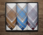 Preview: Stofftaschentuch Enzo 3er Set aus 100% Baumwolle 41x41 cm OEKO-TEX Standard 100 zertifiziert